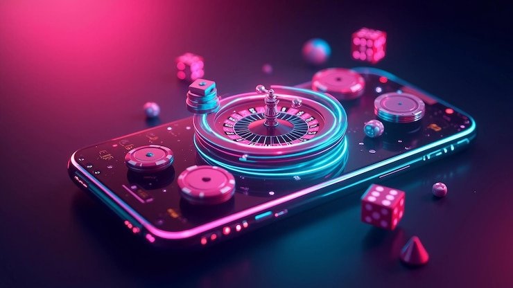Antarmuka Wild Coaster di aplikasi mobile duren777 menampilkan gulungan permainan dan kontrol taruhan
